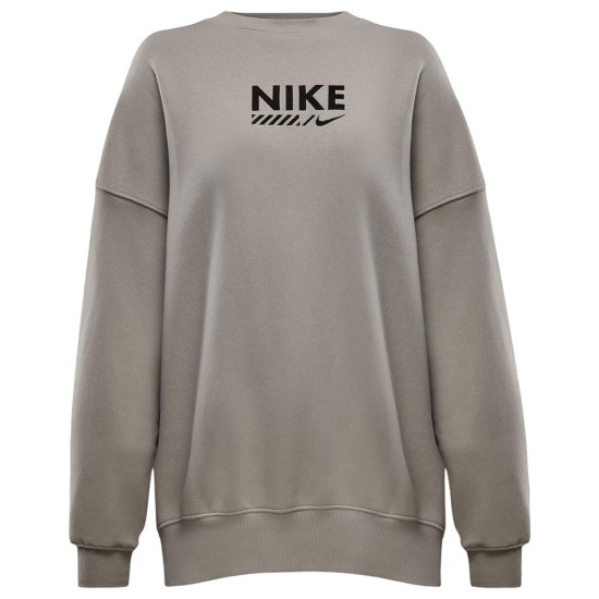 Nike Γυναικείο φούτερ Sportswear Oversized Fleece Crewneck Sweatshirt